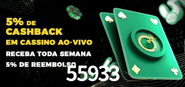 Promoções do cassino ao Vivo 55933